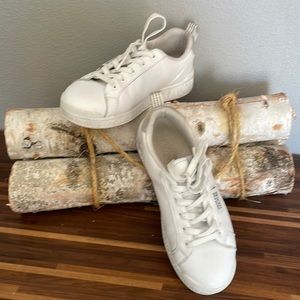 SOLD OUT-Versace Jeans Couture White Lace Up Classic Sneakers